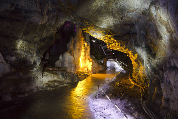 istock Stalagmites and stalactites in Cave 1098195108