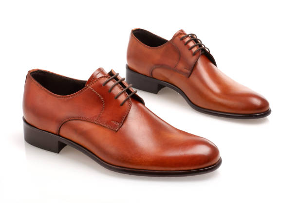 istock Elegant brown shoes 1098197394