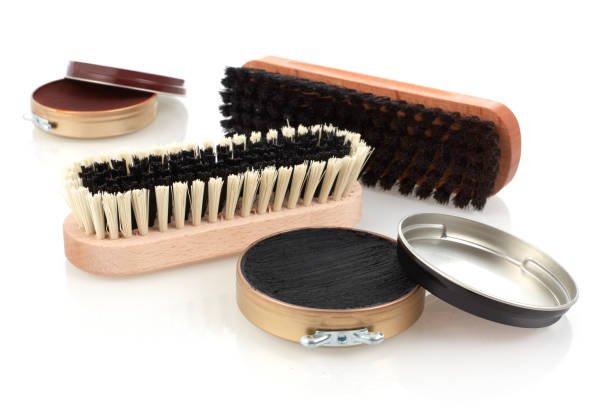 istock Shoe care products 1098197450
