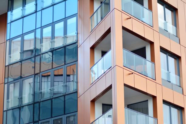 istock Facade of a modern apartment building 1098200626