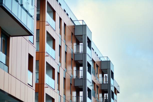 istock Facade of a modern apartment building 1098201494