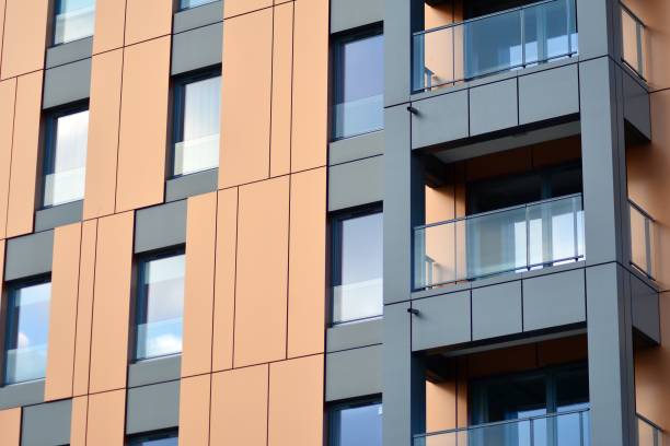 istock Facade of a modern apartment building 1098205434