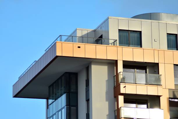 istock Facade of a modern apartment building 1098208128