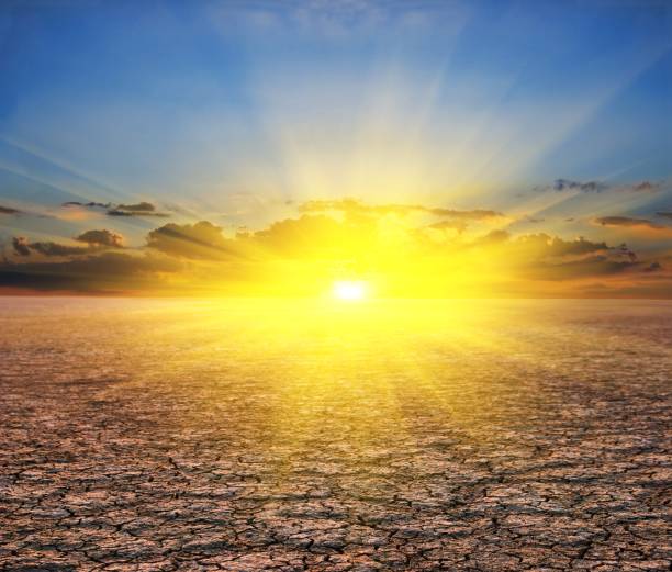 istock sunset among a dry land 1098209690