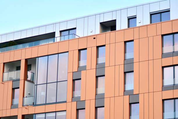 istock Facade of a modern apartment building 1098210896