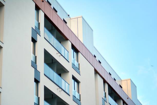 istock Facade of a modern apartment building 1098211912