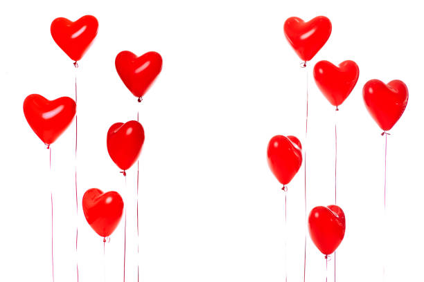 istock beautiful red heart balloons 1098212360