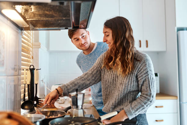 istock Preparing breakfast together to kickstart our day 1098232520