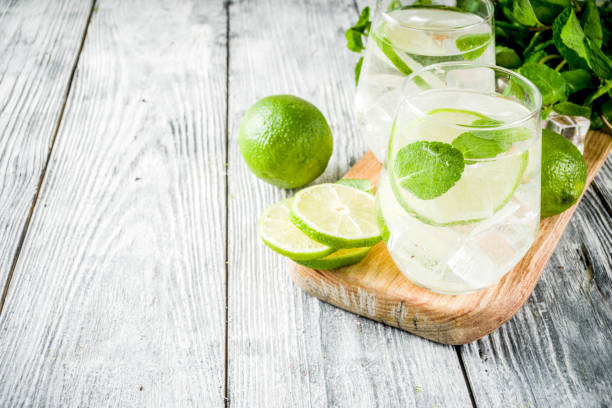 istock Summer sour cocktail mojito 1098255582