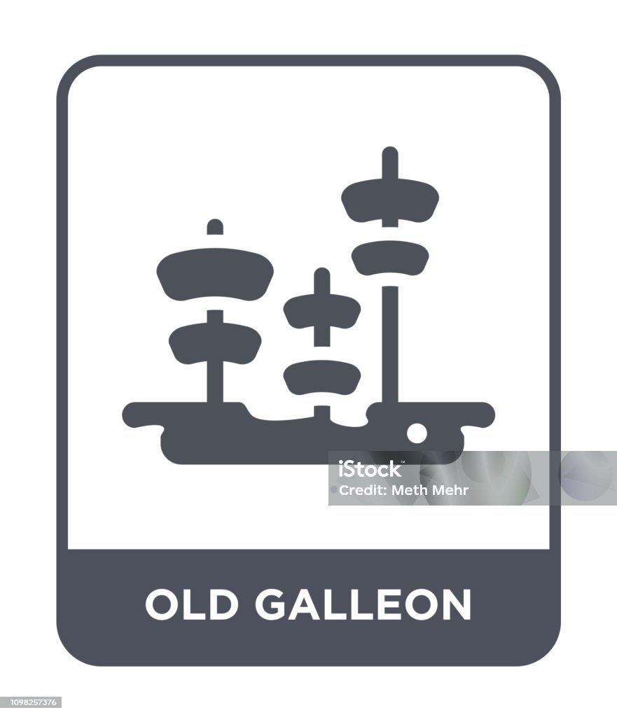 old galleon icon vector on white background, old galleon trendy filled icons from Nautical collection Adventure stock vector old galleon icon vector on white background, old galleon trendy filled icons from Nautical collection Adventure stock vector