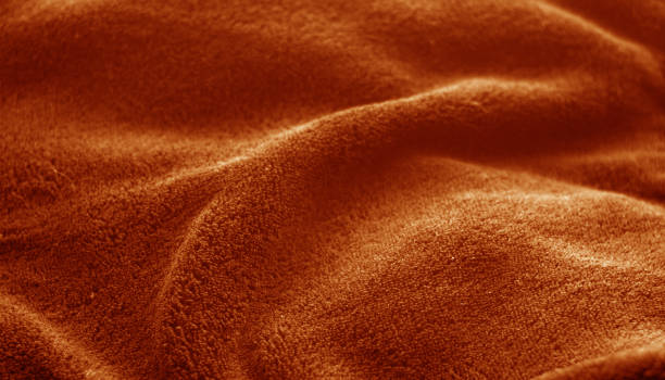 istock Sack cloth texture in orange color. 1098276668