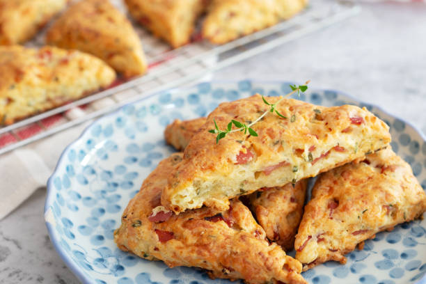 istock homemade ham cheese scones fresh baked 1098289794