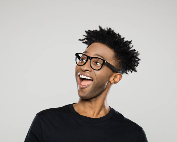 istock Surprised man with nerdy glasses looking away 1098294296