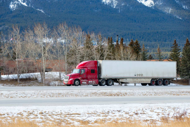 istock Heavy Cargo on the Road 1098300870