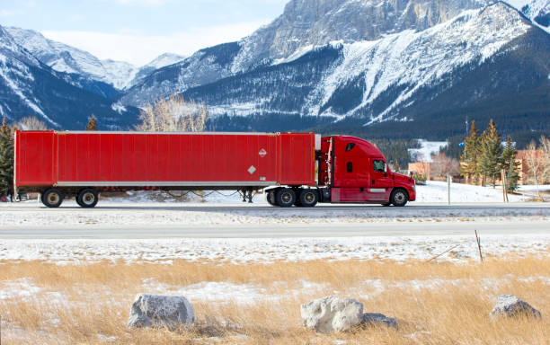 istock Heavy Cargo on the Road 1098300950