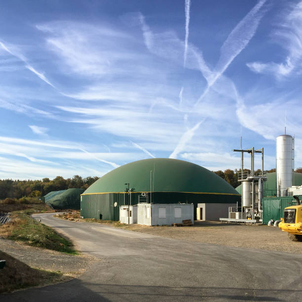 istock Biogas , Biomass energy plant , Germany 1098302160