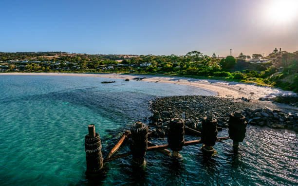 istock Sunset on Penneshaw beach on Kangaroo island SA Australia 1098303582