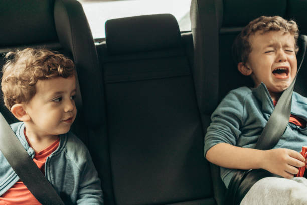 viaje en coche - babies and children close up horizontal looking at camera fotografías e imágenes de stock