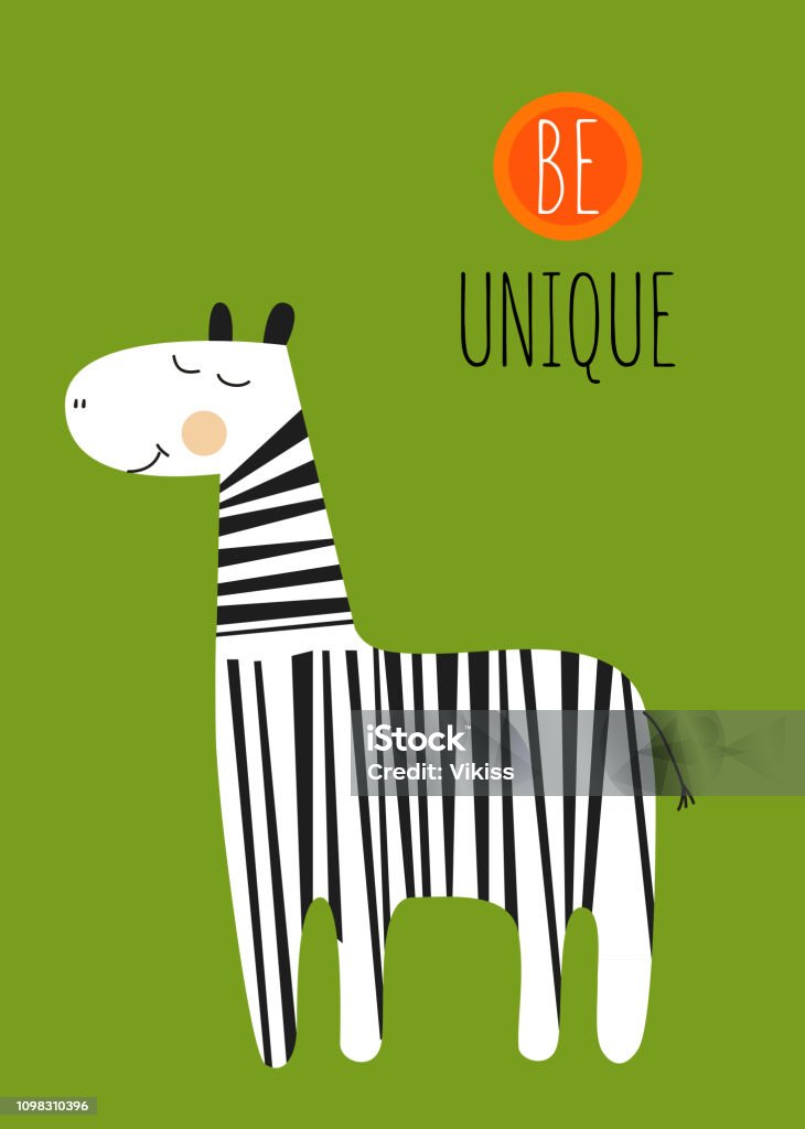 Be Unique Visual Be Unique Stock Illustration - Download Image Now - Abstract, Africa ...