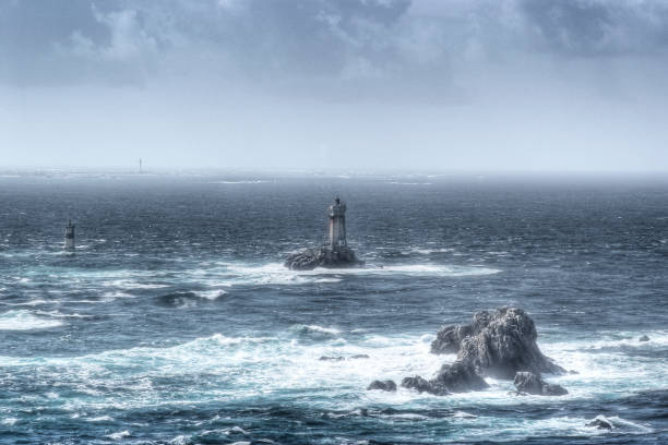 the lighthouse of the old photographed the tip of the Raz.