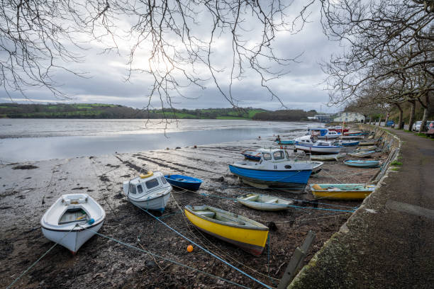 Low Tide at Malpas, near Truro, Cornwall