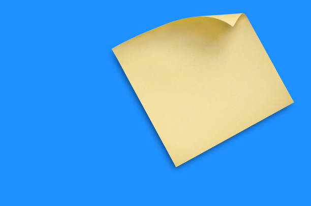 Notes in Vibrant Colors on solid background