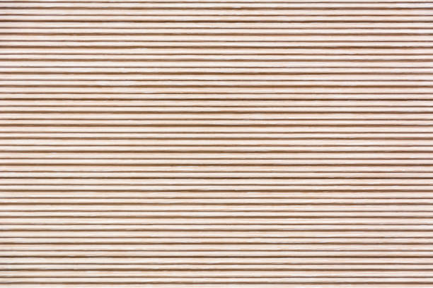 Bamboo natural wood texture pattern Bamboo natural wood texture pattern background in light yellow cream beige brown color Plywood stock pictures, royalty-free photos & images