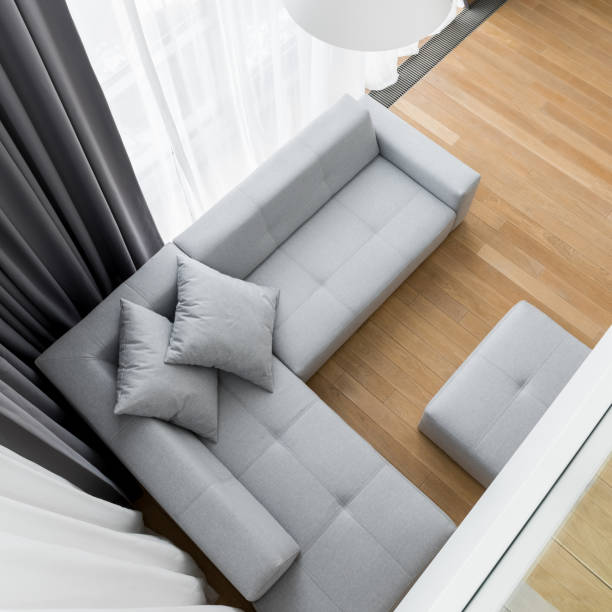 istock Living room with corner sofa 1098348450