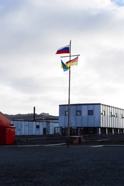 istock Scientific station in Antarctica 1098354580