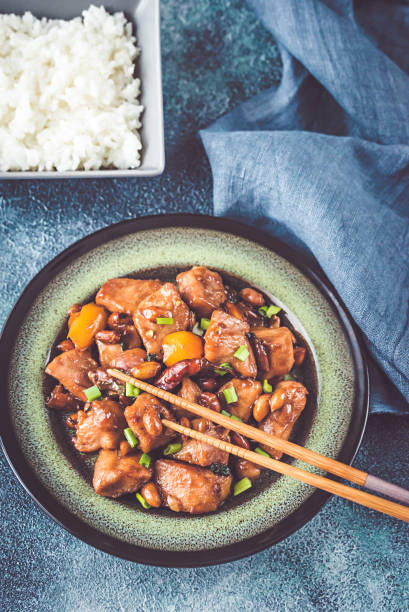 istock Portion of Kung Pao chicken 1098356014