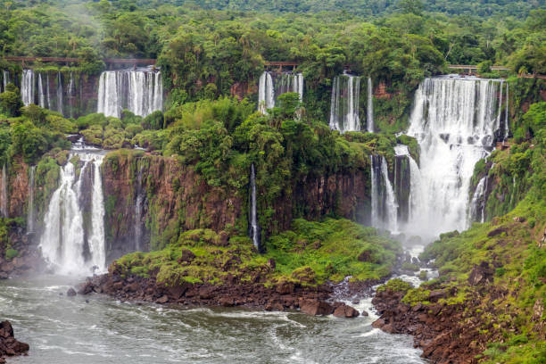 istock Iguazu Falls, Brazil side. 1098368802