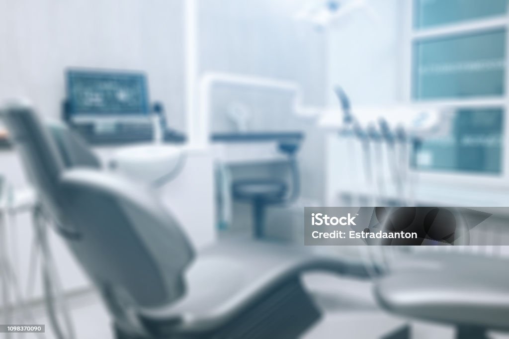 Dentist Office, Dental Hygiene, Dentist's Chair. Dentist Stock Photo