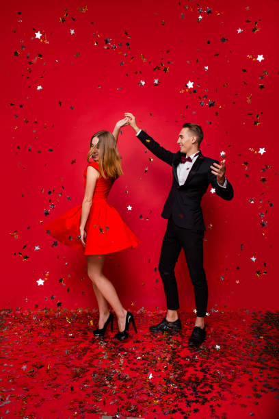 istock Vertical full length body size view of two chic gorgeous cheery 1098372652