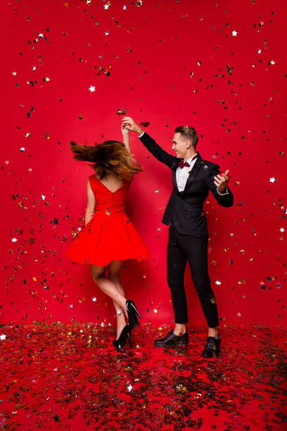 istock Vertical full length body size view of two exquisite attractive 1098377168
