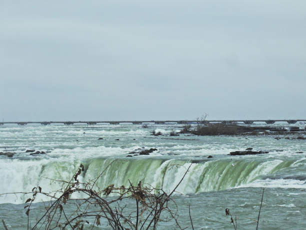istock Horseshoe Waterfalls on Niagara River 1098378094