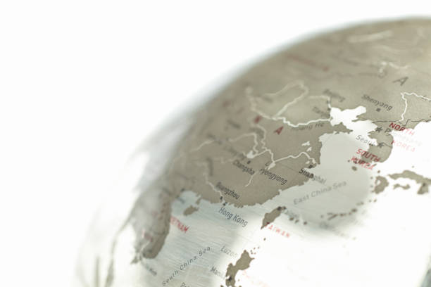 istock Glass globe - China/Korea 109837816