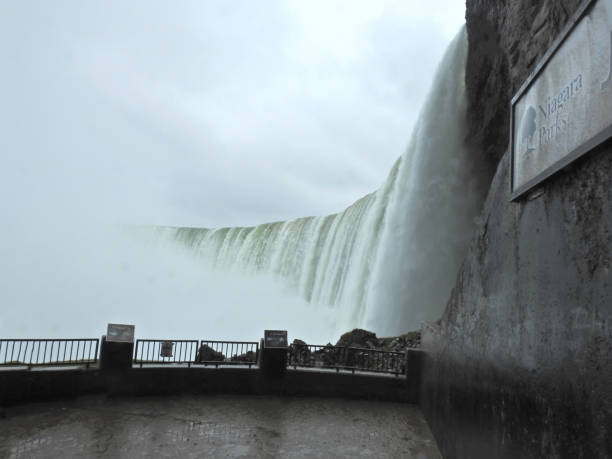 istock Horseshoe Waterfalls on Niagara River 1098378210