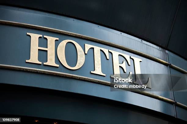 Señal Del Hotel Foto de stock y más banco de imágenes de Hotel - Hotel, Señal - Mensaje, Aire libre