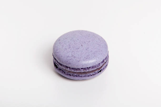 istock Sweet and colourful macaroons or macaron on white background, Desert. 1098386184