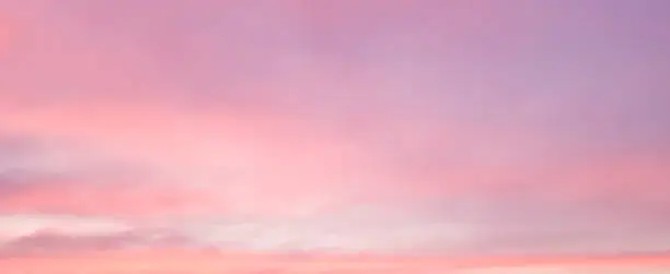 Photo of abstract blur beauty cloudscape sunrise hour in soft pastel tone color tone paradise scene landscape horizontal background with sunlight shine,spring and summer season concept