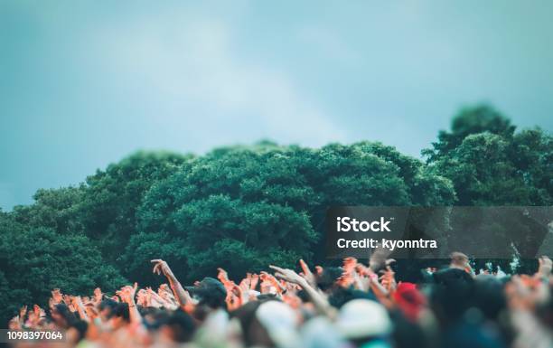 Musikfestival Stockfoto und mehr Bilder von Musikfestival - Musikfestival, Im Freien, Menschenmenge
