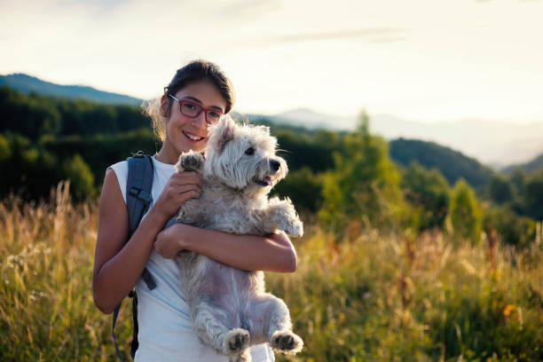 istock Summer hiking with pet 1098398210
