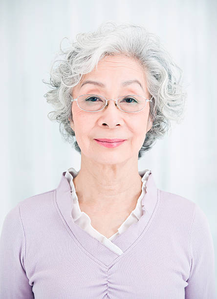 istock senior japanese woman 109840188