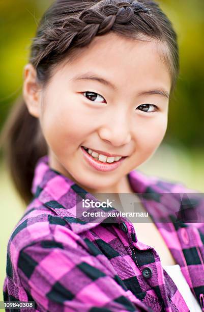 Japoński Dziewczyna - zdjęcia stockowe i więcej obrazów 8 - 9 lat - 8 - 9 lat, Brązowe włosy, Dziecko