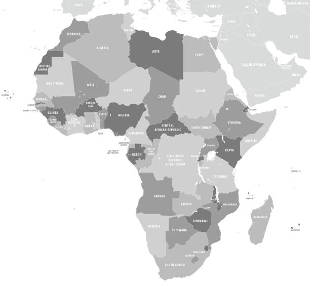 kuvapankkikuvitukset aiheesta afrikan kartta - africa