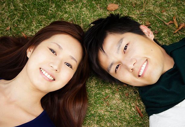 istock Young Japanese Couple Outdoors 109840558