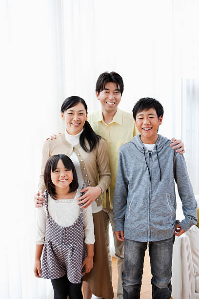 istock Young family with two children 109840590