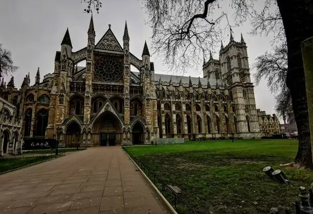 Side entrance to the Westminster Abbey