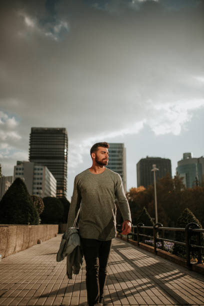 istock Young man at city 1098409958