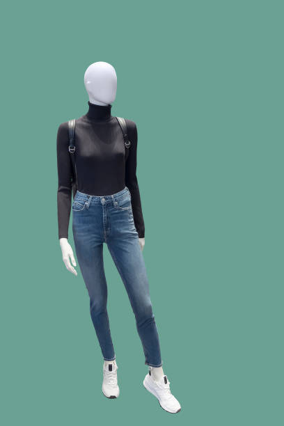 istock Full-length female mannequin. 1098410568